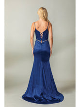 Dancing Queen 4403 Satin Prom Gown With Jeweled Accents